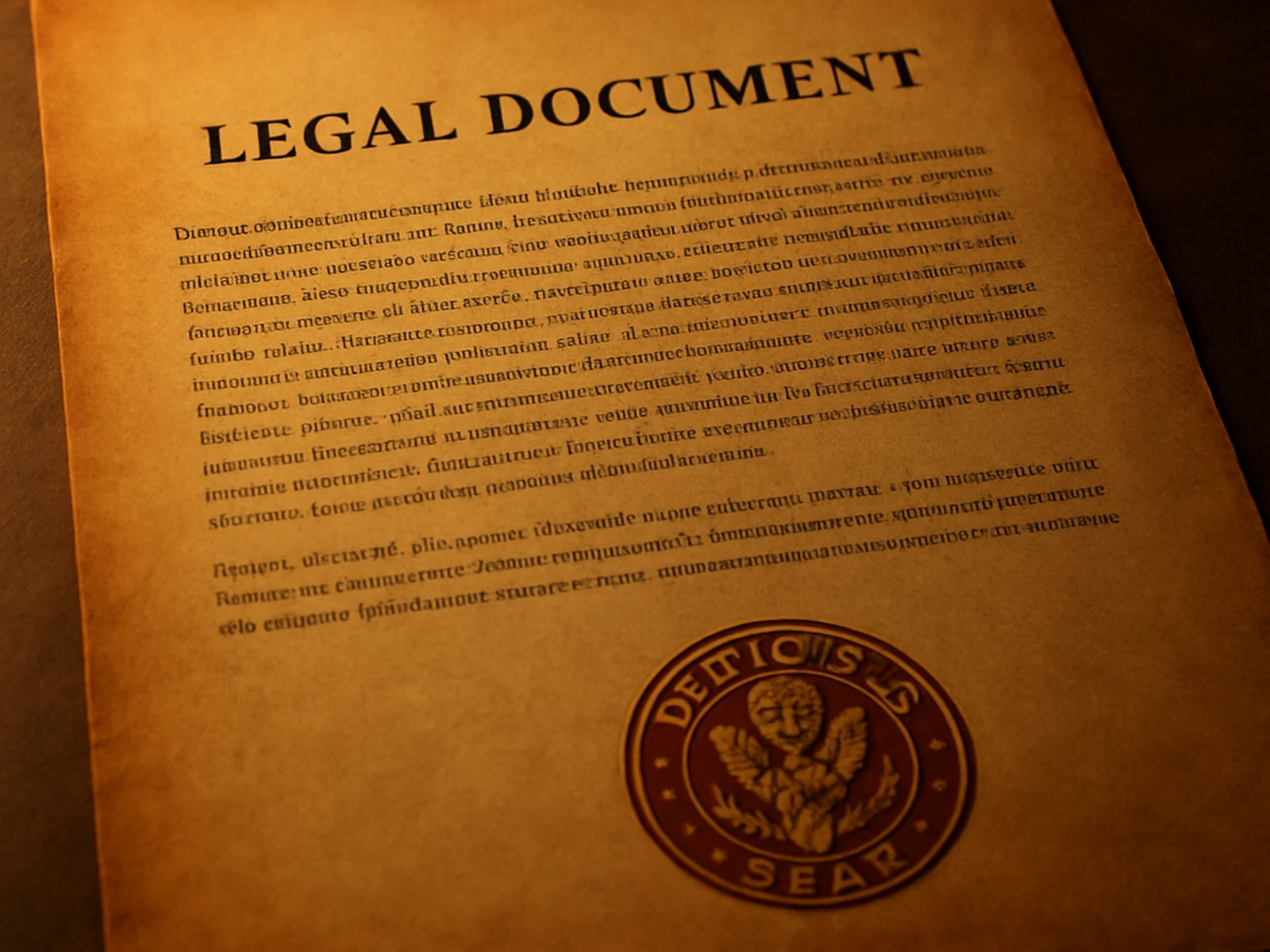 Legal & Notarial Translation